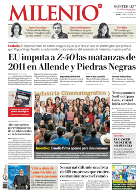 Cover of Milenio Monterrey