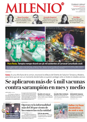 Cover of Milenio Tamaulipas