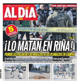 Cover of Periodico Al Dia (Leon)