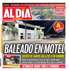 Cover of Periodico Al Dia (Salamanca)