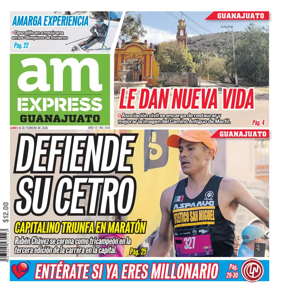 Cover of Periodico AM Express (Guanajuato)