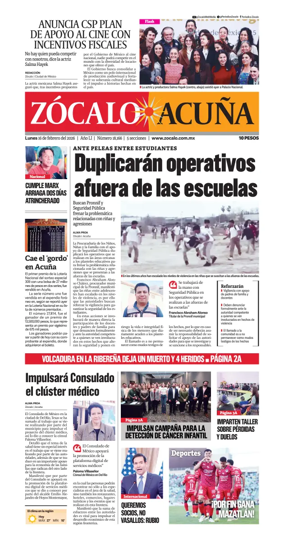 Cover of Zocalo Acuna