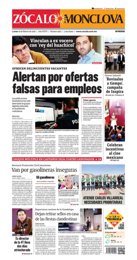 Cover of Zocalo Monclova