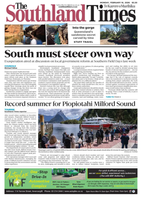 Cover of The Southland Times