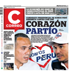Cover of Diario Correo