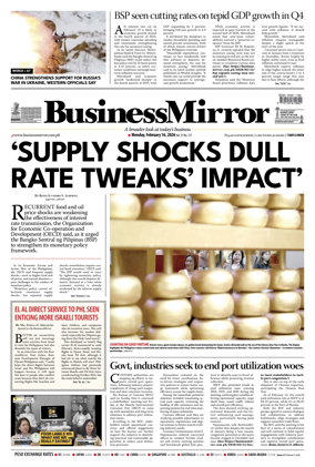 Cover of BusinessMirror