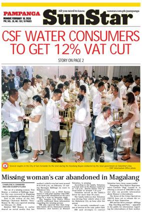 Cover of Sun.Star Pampanga