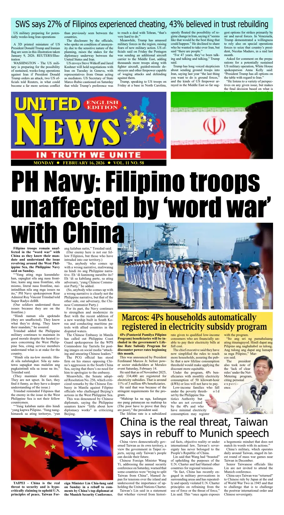 Cover of United News - English Edition