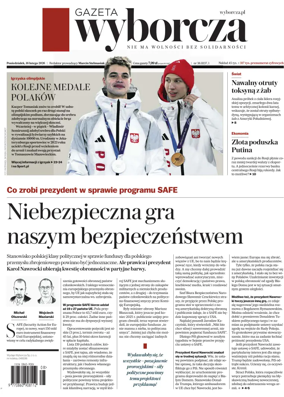 Cover of Gazeta Wyborcza