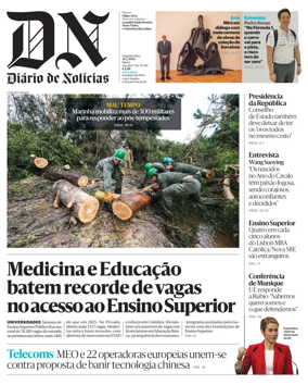 Cover of Diario de Noticias