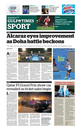 Cover of Gulf Times Sport