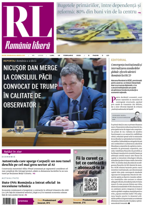 Cover of Romania Libera