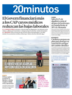 Cover of 20 Minutos Barcelona
