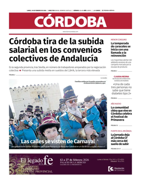 Cover of Diario Cordoba