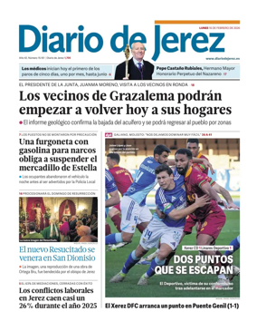 Cover of Diario de Jerez