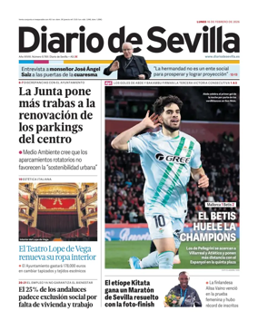 Cover of Diario de Sevilla