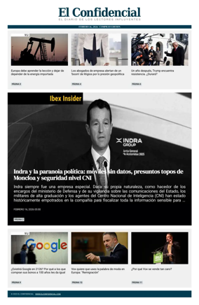 Cover of El Confidencial