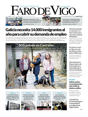 Cover of Faro de Vigo