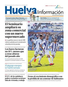 Cover of Huelva Informacion