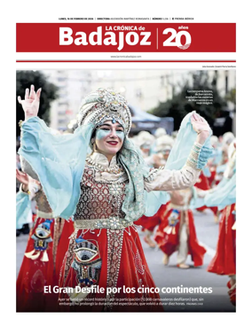 Cover of La Cronica de Badajoz BE