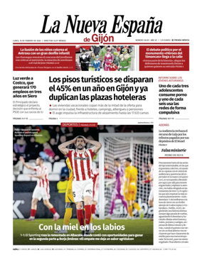 Cover of La Nueva Espana (Gijon)