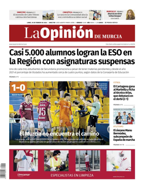 Cover of La Opinion de Murcia