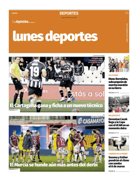 Cover of Lunes Deportes