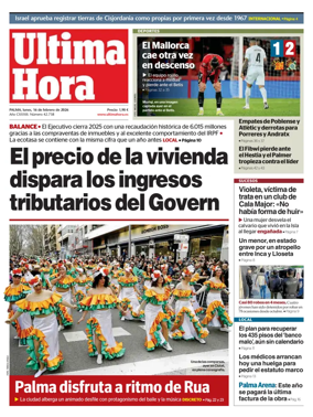 Cover of Ultima Hora