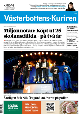 Cover of Vasterbottens-Kuriren