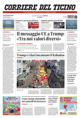 Cover of Corriere del Ticino