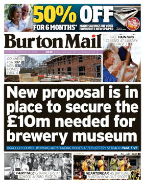 Cover of Burton Mail