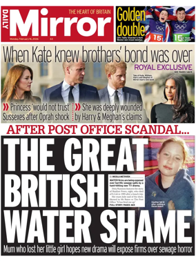 Cover of Daily Mirror