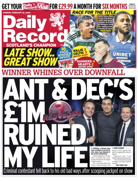 Cover of Daily Record