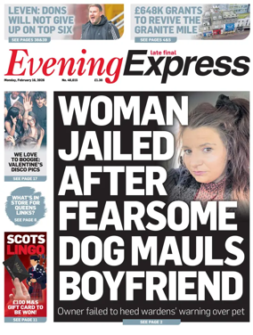 Cover of Evening Express