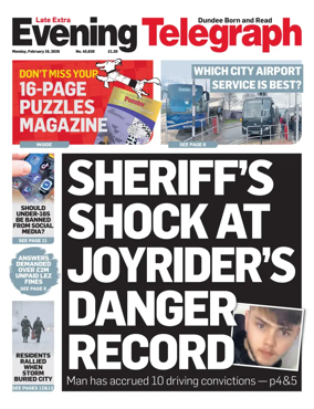 Cover of Evening Telegraph (First Edition)