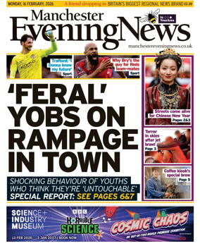 Cover of Manchester Evening News