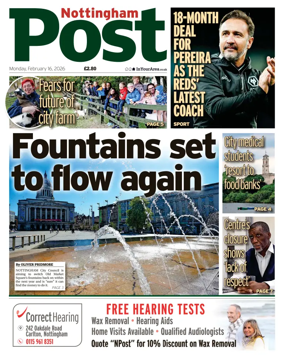 Cover of Nottingham Post