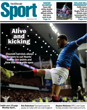 Cover of Herald Sport