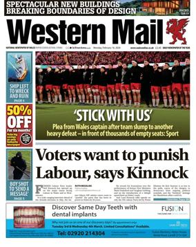 Cover of Western Mail