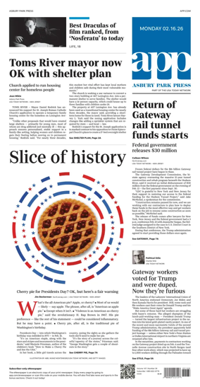 Cover of Asbury Park Press