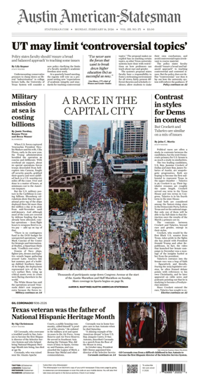 Cover of Austin American-Statesman