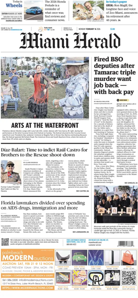 Cover of Miami Herald