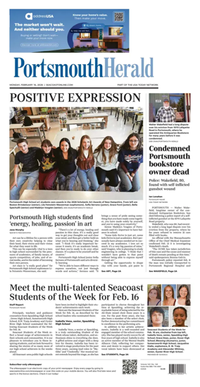 Cover of Portsmouth Herald