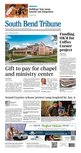 Cover of South Bend Tribune