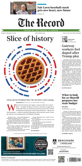 Cover of The Bergen Record