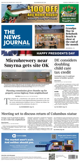 Cover of The News Journal