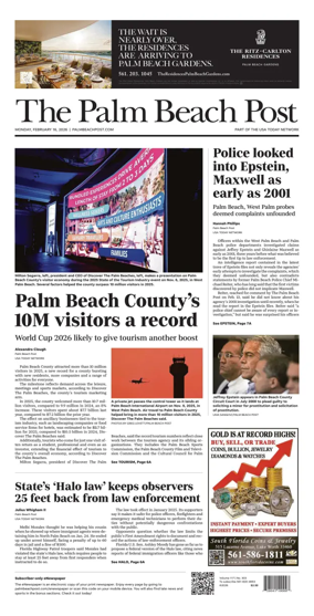 Cover of The Palm Beach Post