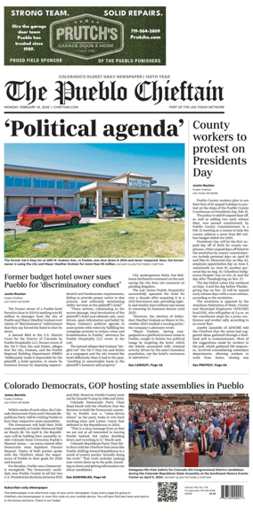 Cover of The Pueblo Chieftain