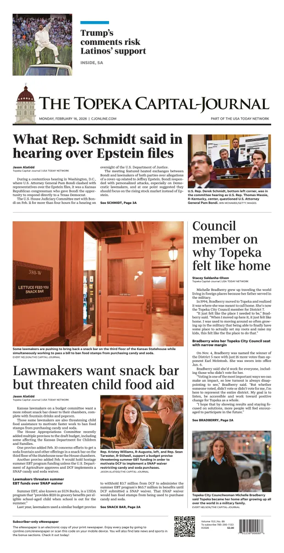 Cover of The Topeka Capital-Journal