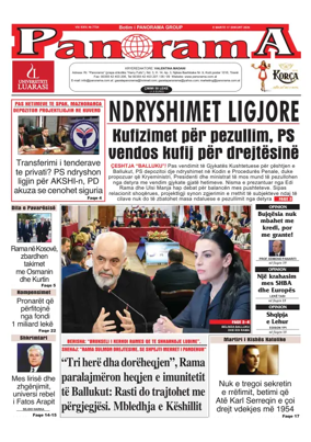 Cover of Panorama (Albania)